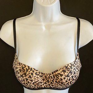 Victoria's Secret Cheetah Balconette Bra 34C